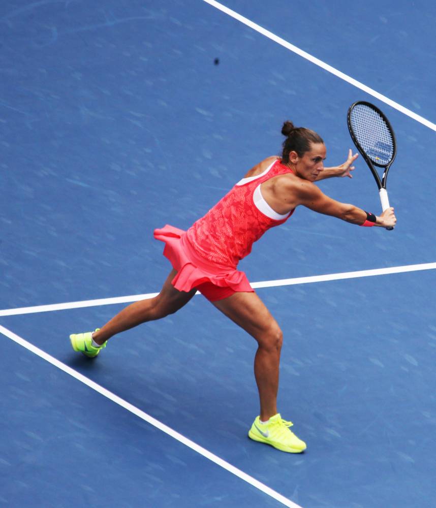 Roberta Vinci - SF US Open 2015 (foto di Art Seitz)