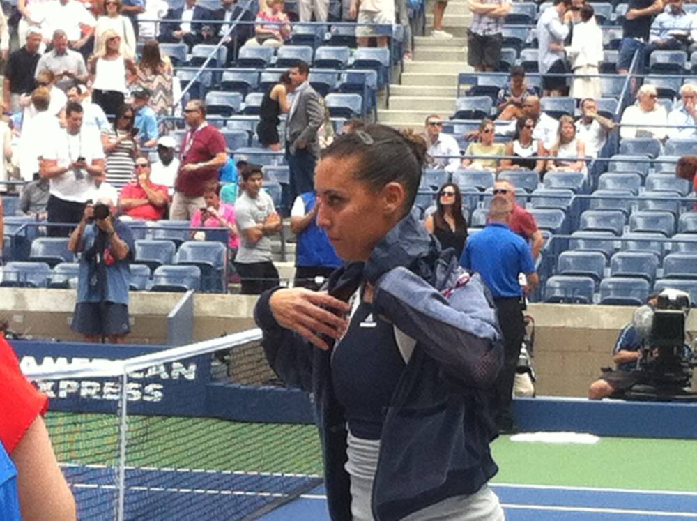 Flavia Pennetta - SF US Open 2015