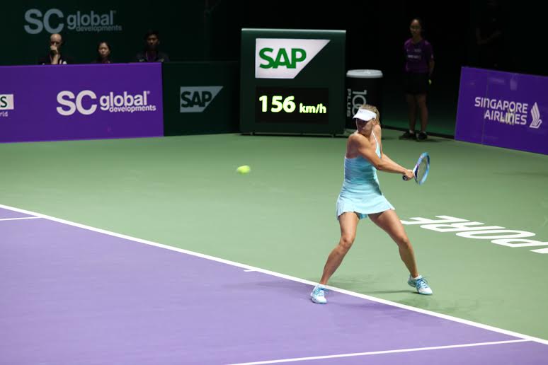 Maria Sharapova - Singapore 2015 (foto di Philip Cho)