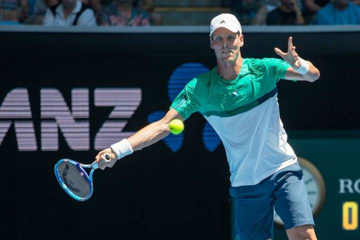 Tomas Berdych - Australian Open 2016 (foto di Jason Heidrich)