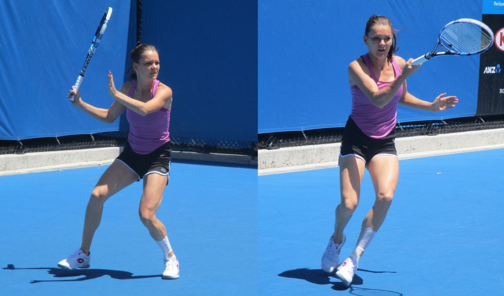 radwanska preparazione finale dritto