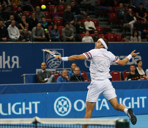 Gilles Muller - ATP Sofia 2016 (foto di Ivan Mrankov)