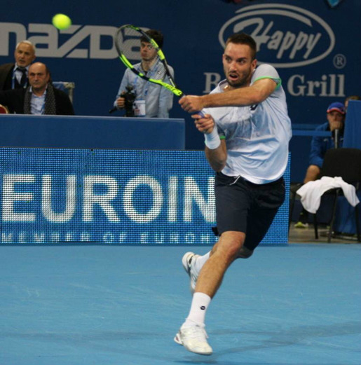 Viktor Troicki - ATP Sofia 2016 (foto di Ivan Mrankov)