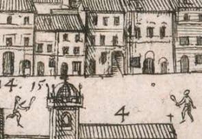 Piantina di Civitanova M. Alta (MC) di Papiro e Simone Bartoli, M. Greuter?, Roma?, 1613 (g. c. BL di Londra)