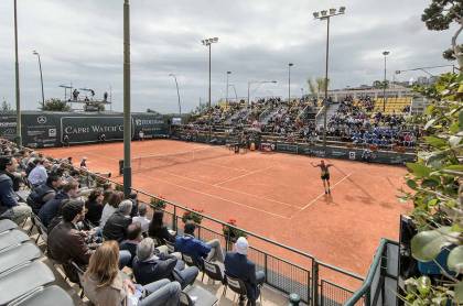 Panorama del centrale della Capri Watch Cup (foto di Angelo Gasparro)