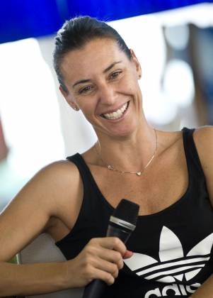 Flavia Pennetta a Umag (foto by Arend Jan van Lint, www.tennisphotoworld.com)