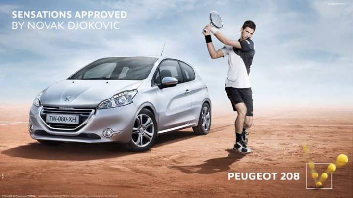 Djokovic Peugeout