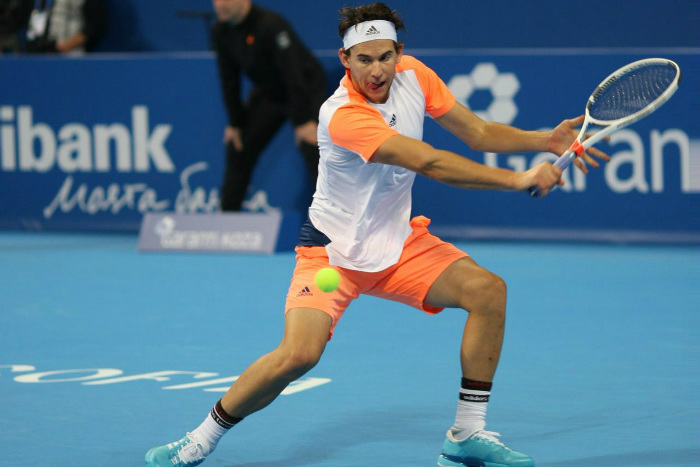 Dominic Thiem - Sofia 2017 (foto Ivan Mrankov)