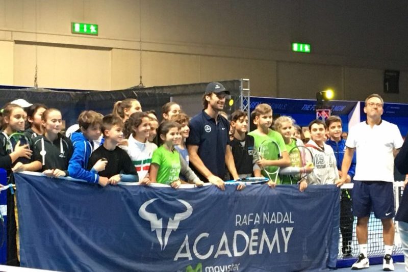 Carlos Moya a Milano per la Rafa Nadal Academy Carlos Moya a Milano per la Rafa Nadal Academy