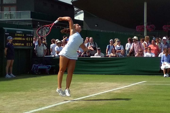 Emma Navarro - Wimbledon junior 2019