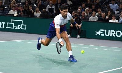 Novak Djokovic - Bercy 2021 (foto Roberto Dell'Olivo)