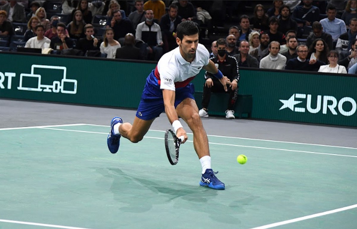 Novak Djokovic - Bercy 2021 (foto Roberto Dell'Olivo)