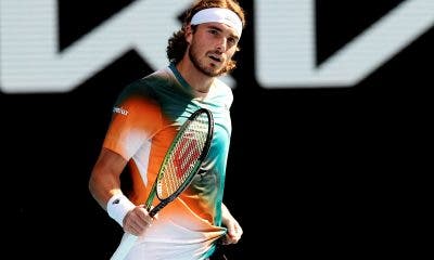 Australian Open 2022 - Stefanos Tsitsipas (Twitter - Australian Open)