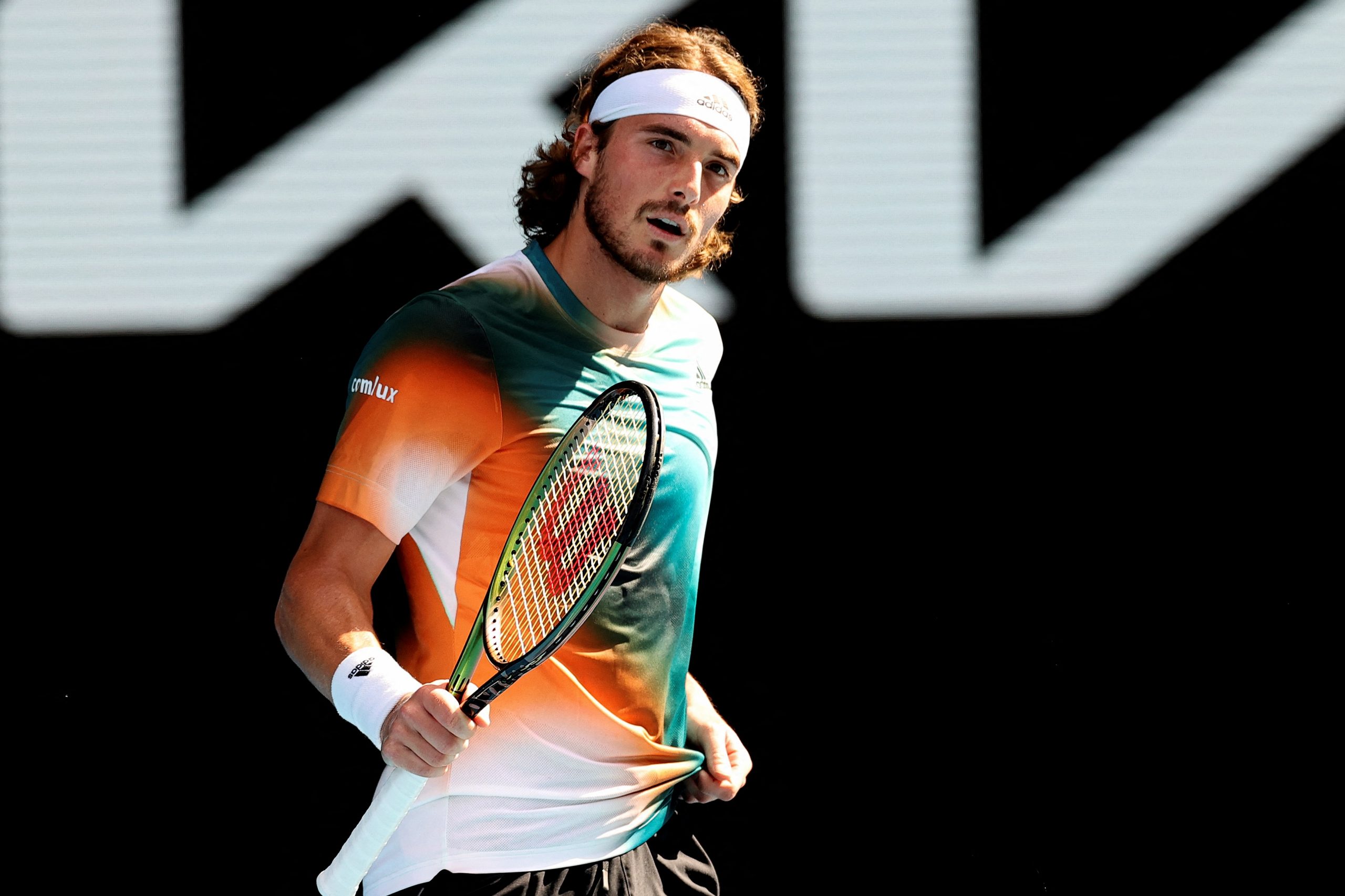 Australian Open 2022 - Stefanos Tsitsipas (Twitter - Australian Open)