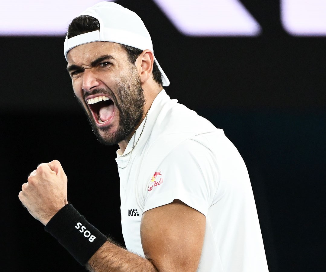 Matteo Berrettini - Australian Open 2022 (Twitter - @AustralianOpen)