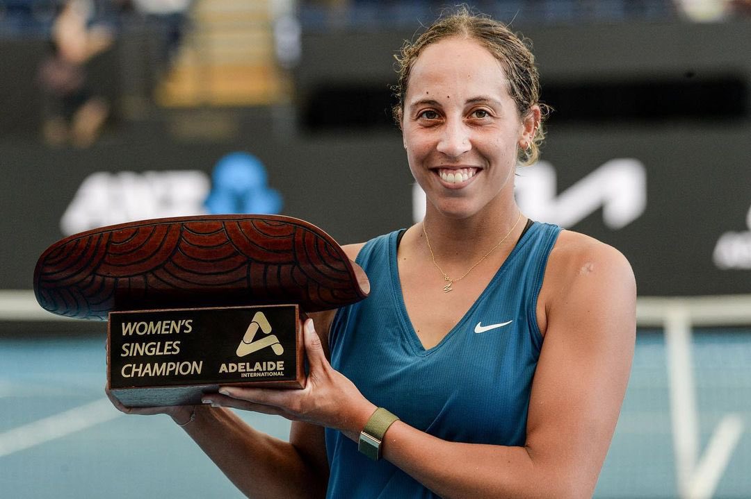 Madison Keys - WTA Adelaide 2 2022 (Twitter - @Madison_Keys)