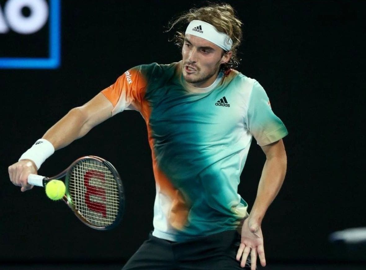 Stefanos Tsitsipas - Australian Open 2022 (Instagram - @australianopen)