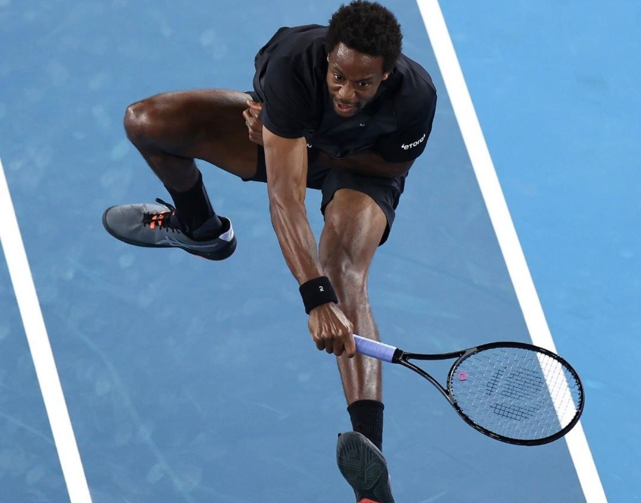 Gael Monfils - Australian Open 2022 (Instagram - @australianopen)