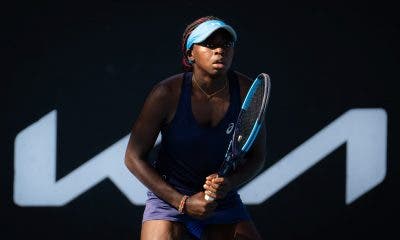 Angella Okutoyi all'Australian Open Juniores 2022 - credits to: WTA_insider