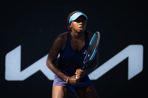 Angella Okutoyi all'Australian Open Juniores 2022 - credits to: WTA_insider
