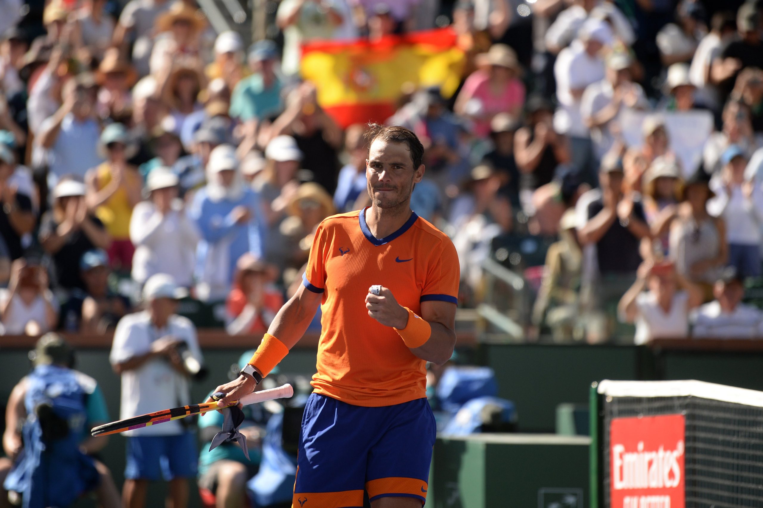 Rafael Nadal - Indian Wells 2022 (Twitter - @BNPPARIBASOPEN)