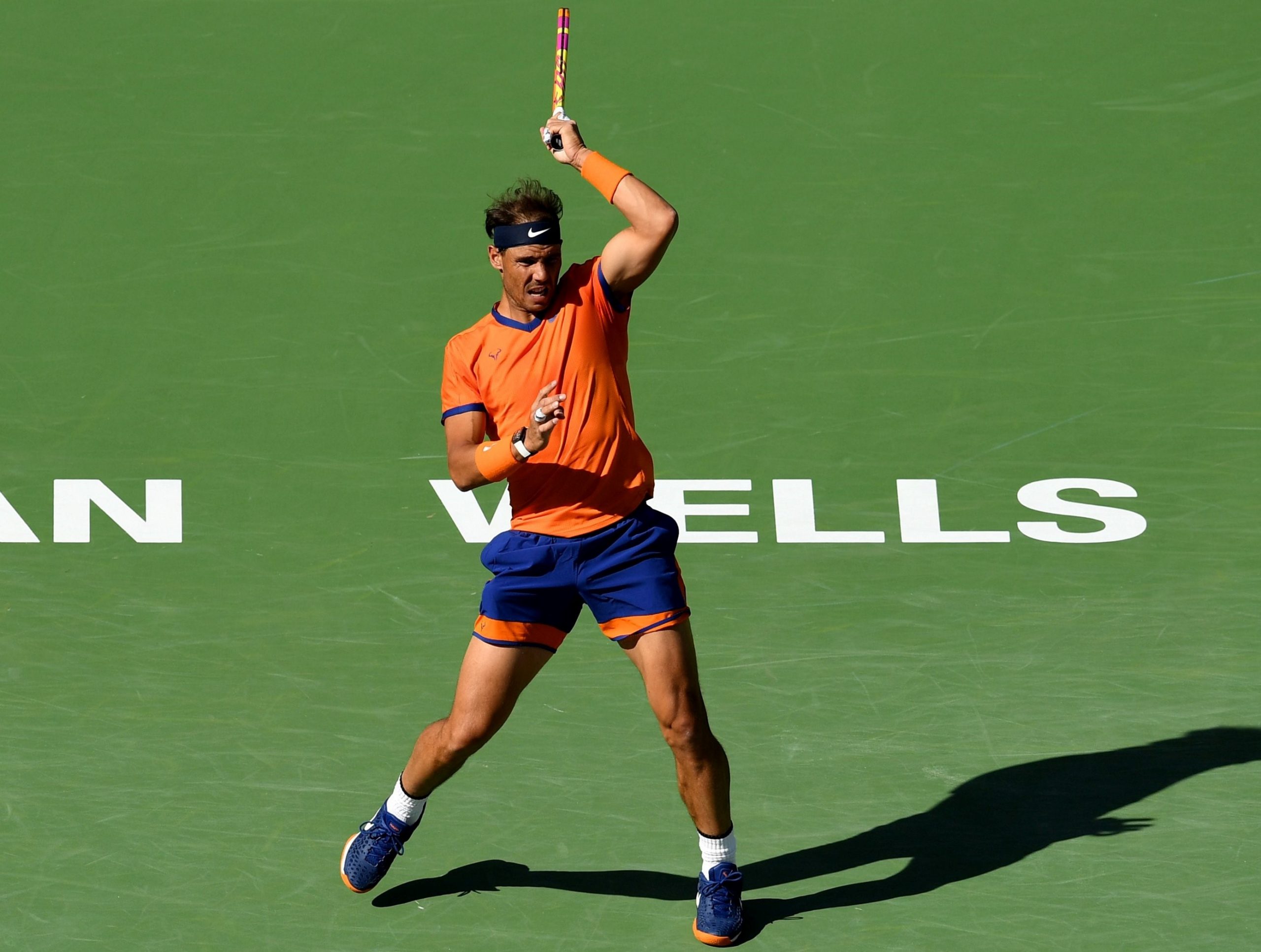 Rafael Nadal – Indian Wells 2022 (foto via Twitter @BNPPARIBASOPEN)