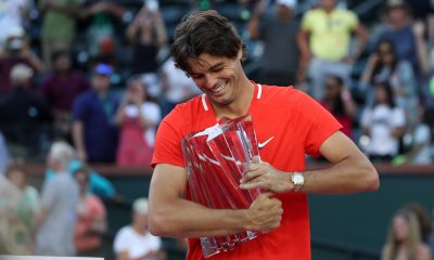 Taylor Fritz - Indian Wells 2022 (Twitter - @BNPPARIBASOPEN)