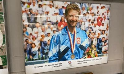 Miloslav Mecir vinse la medaglia d'oro nel singolare maschile alle Olimpiadi di Seul 1998 (foto Ubitennis)