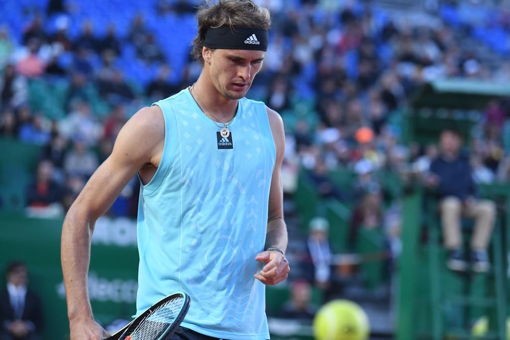 Alexander Zverev - Montecarlo 2022 (foto Roberto dell'Olivo)