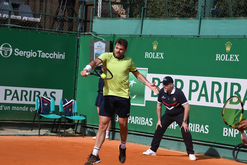 Stanislas Wawrinka - Montecarlo 2022 (foto Roberto dell'Olivo)