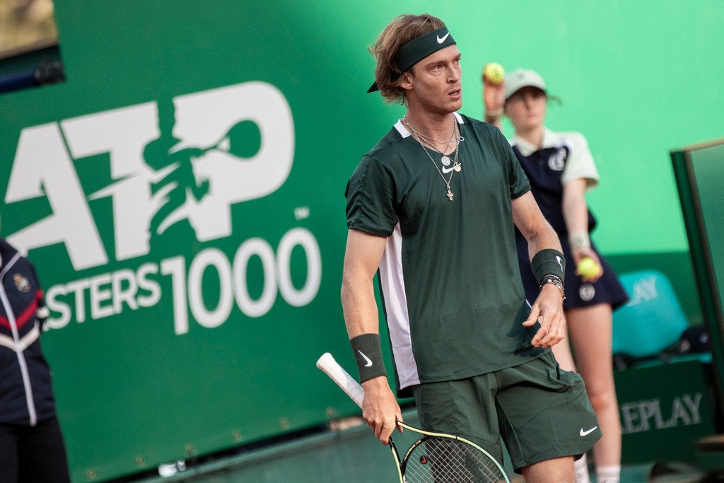 Andrey Rublev - Montecarlo 2022 (foto Roberto dell'Olivo)