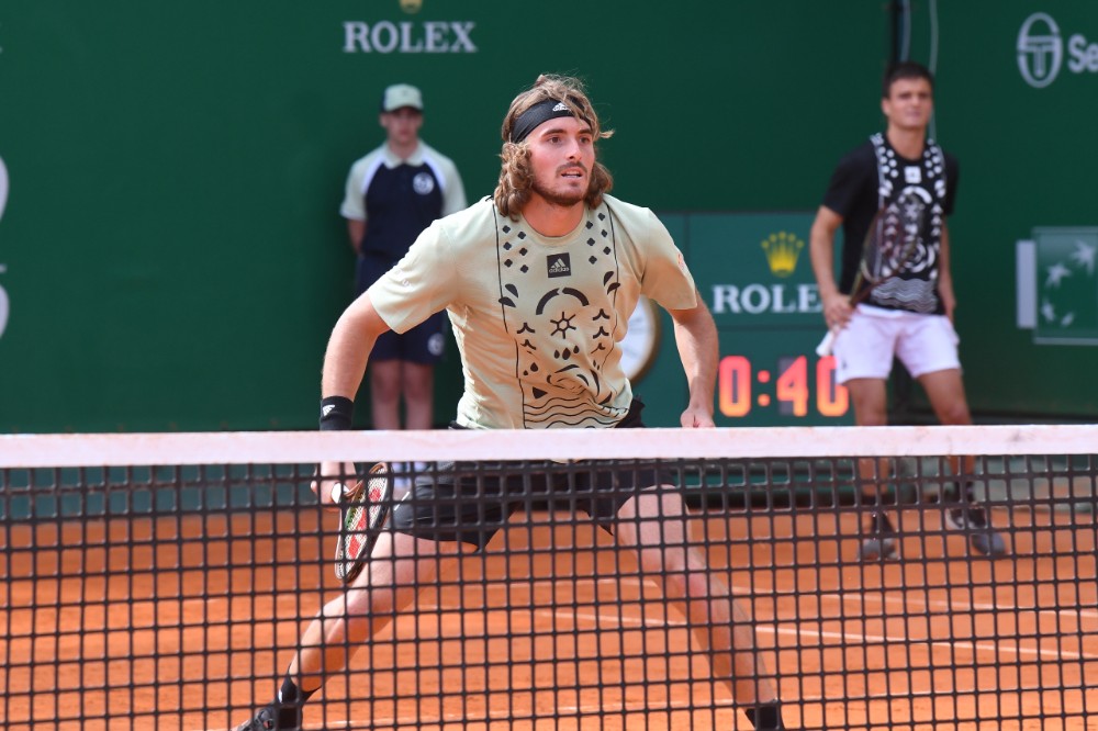 Stefanos Tsitsipas - Montecarlo 2022 (Foto Roberto Dell'Olivo)