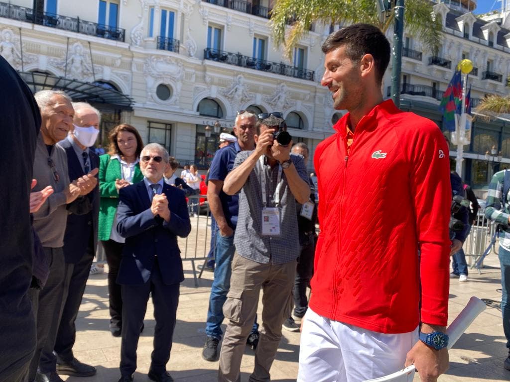 Novak Djokovic - Montecarlo 2022 (foto Roberto dell'Olivo)