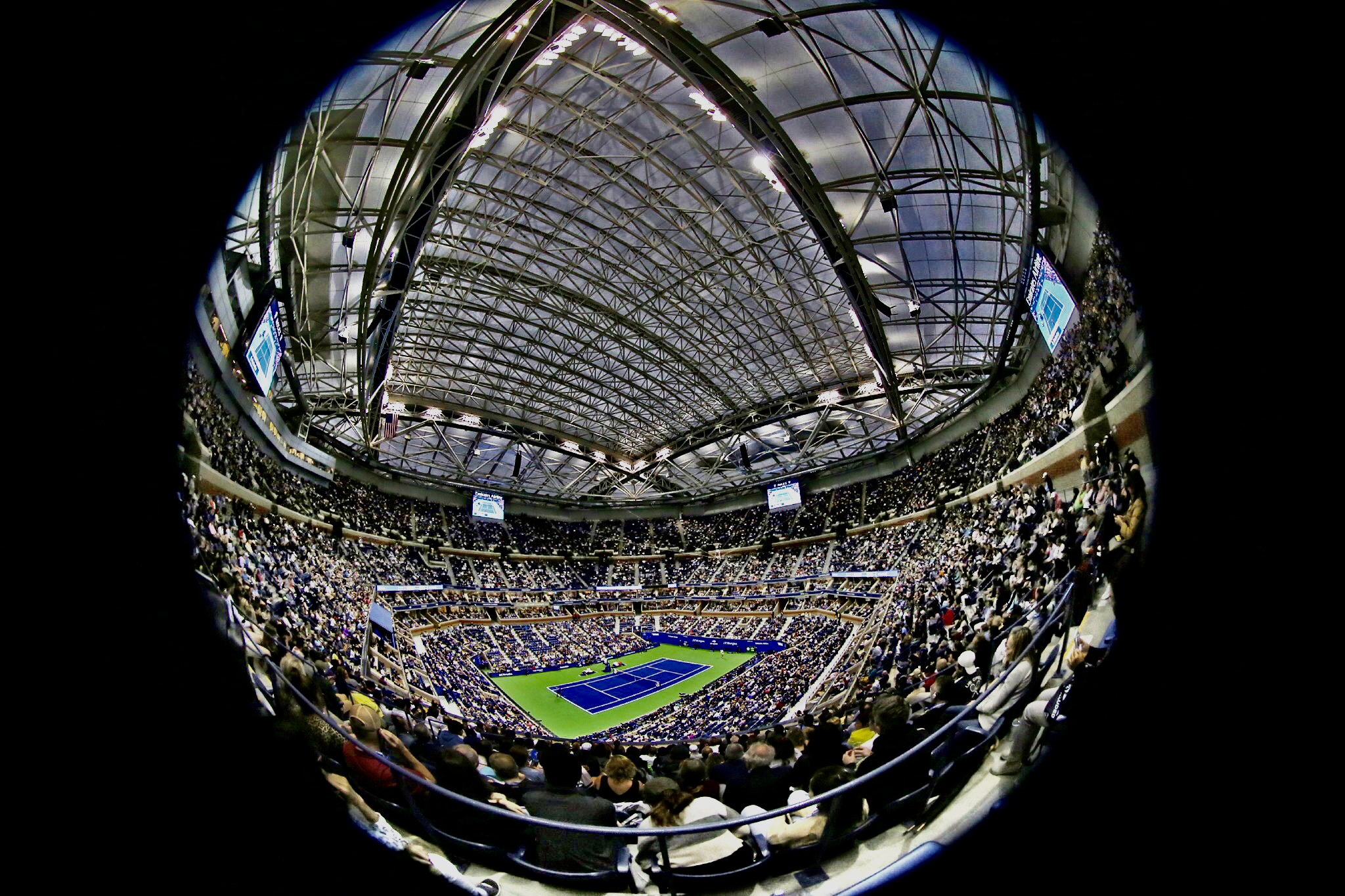 2019 US Open Fisheye Art Seitz c 2019