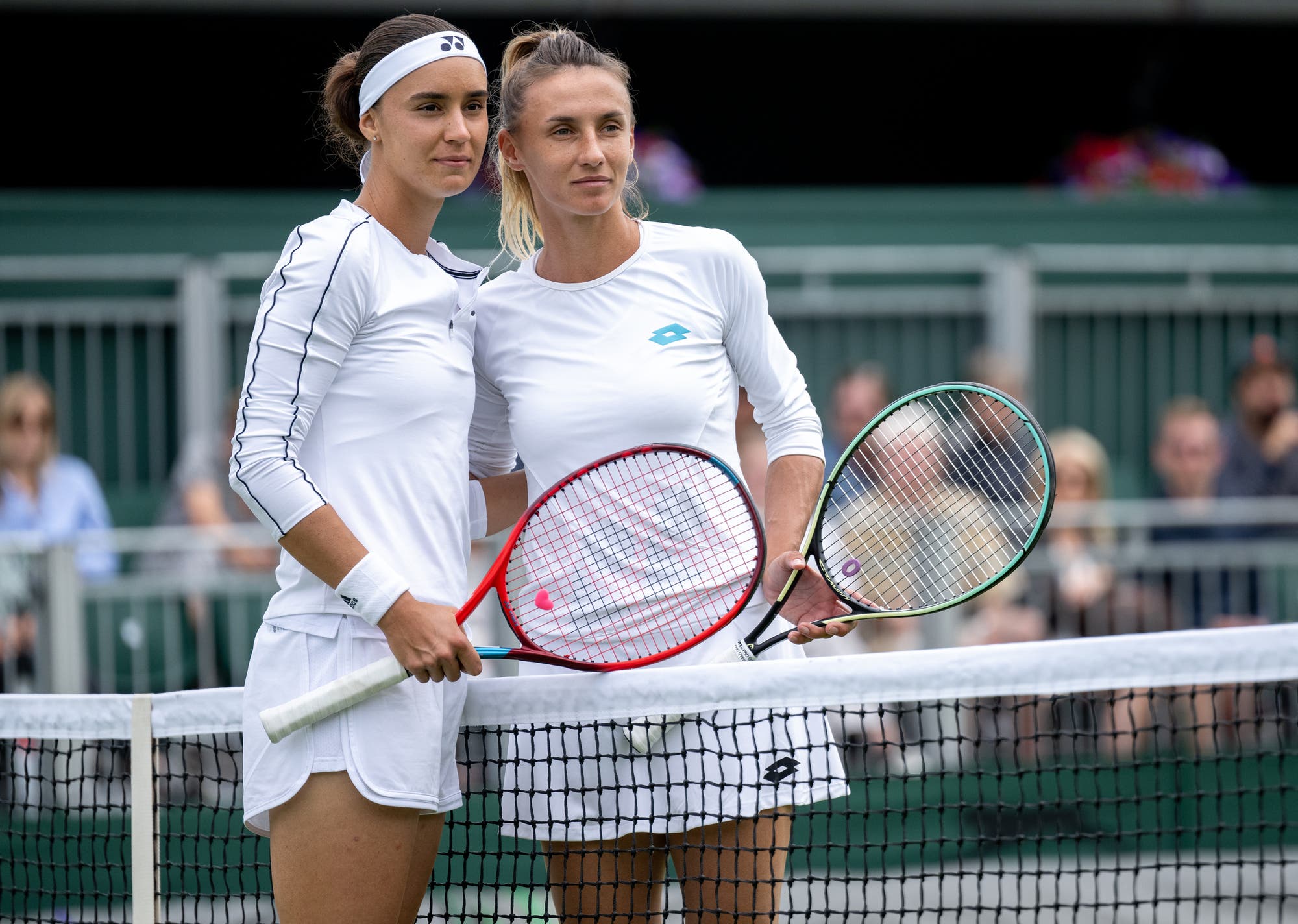 Anhelina Kalinina e Lesia Tsurenko - Wimbledon 2022 (Twitter - @Wimbledon