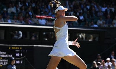 Elena Rybakina - Wimbledon 2022 (Twitter - @Wimbledon)