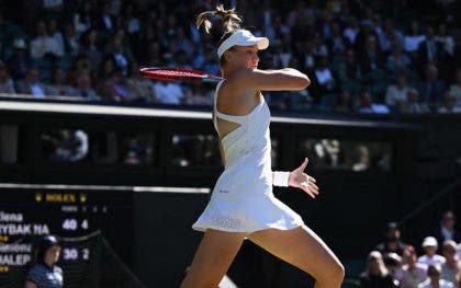 Elena Rybakina - Wimbledon 2022 (Twitter - @Wimbledon)