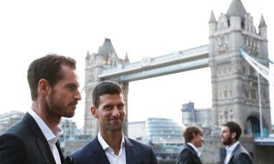 Andy Murray e Novak Djokovic - Laver Cup 2022 (Twitter @LaverCup)