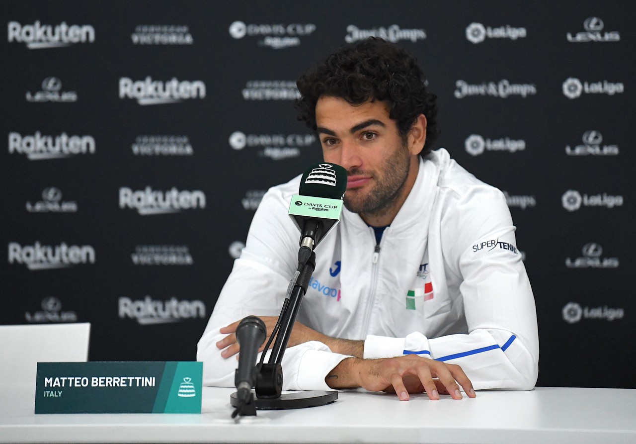 Matteo Berrettini - Davis Cup 2022 (foto Roberto dell'Olivo)