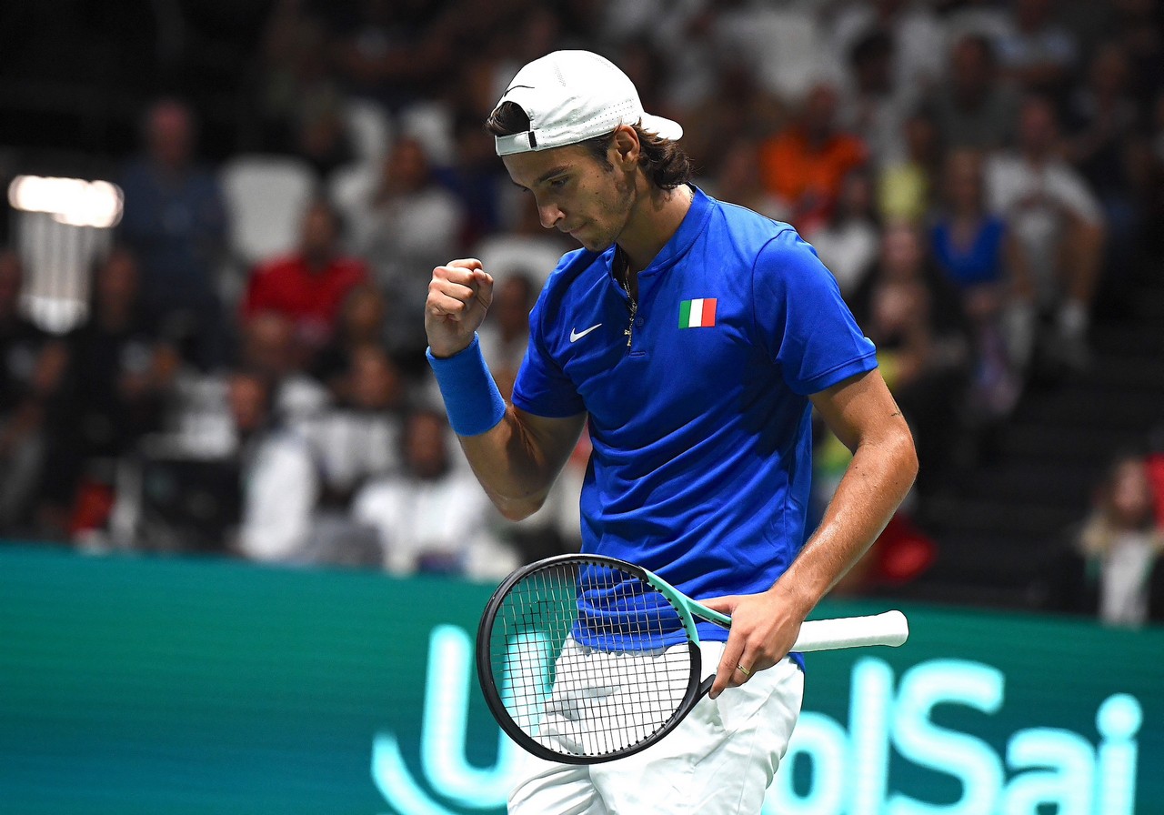 Lorenzo Musetti - Davis Cup 2022 (foto Roberto dell'Olivo)