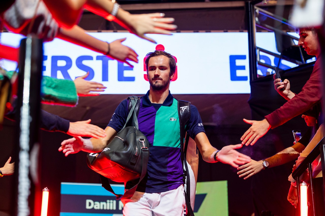 Daniil Medvedev - Vienna 2022 (Twitter @atptour)