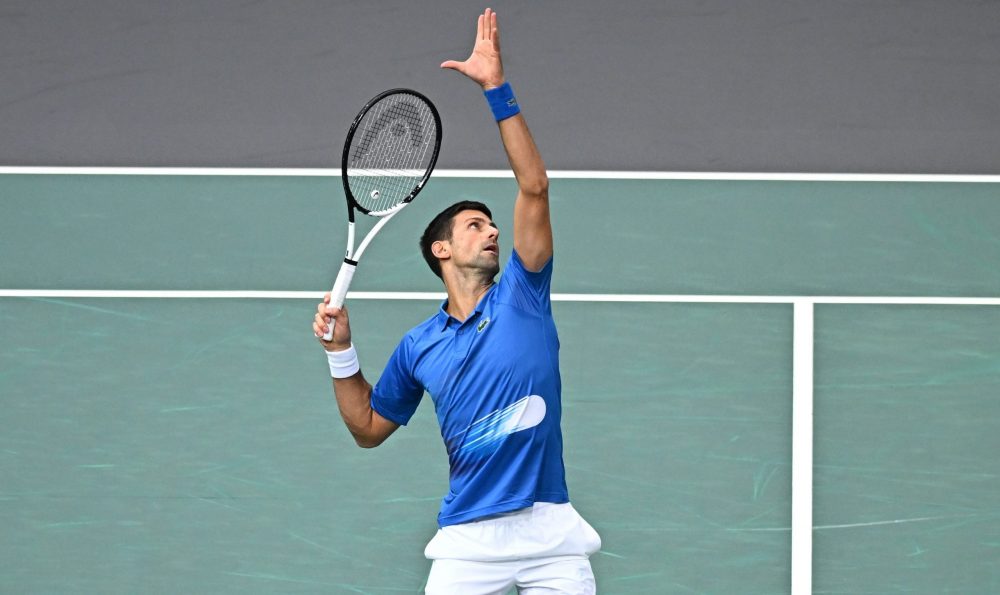 Novak Djokovic - Bercy 2022 (Twitter @atptour)