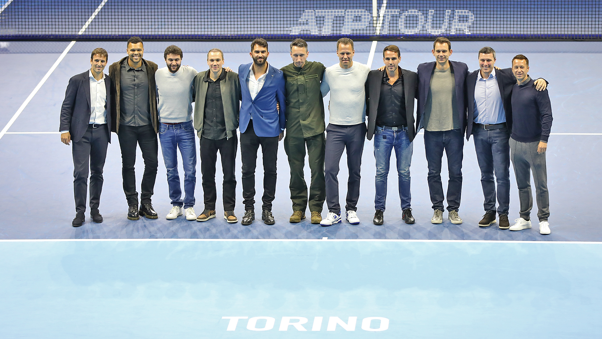 Alcuni tra i giocatori ritirati nel 2022 (Twitter @atptour)