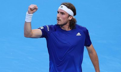 Stefanos Tsitipas (Credit: Tennis Australia)