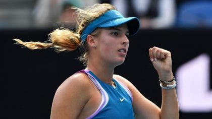Linda Fruhvirtova - Australian Open 2023 (Twitter @AustralianOpen)