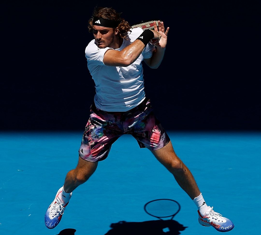 Stefanos Tsitsipas - Australian Open 2023 (Twitter @AustralianOpen)