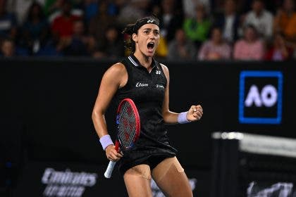 Caroline Garcia - Australian Open 2023 (Twitter @RolandGarros)