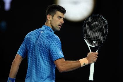 Novak Djokovic - Australian Open 2023 (Twitter @AustralianOpen)