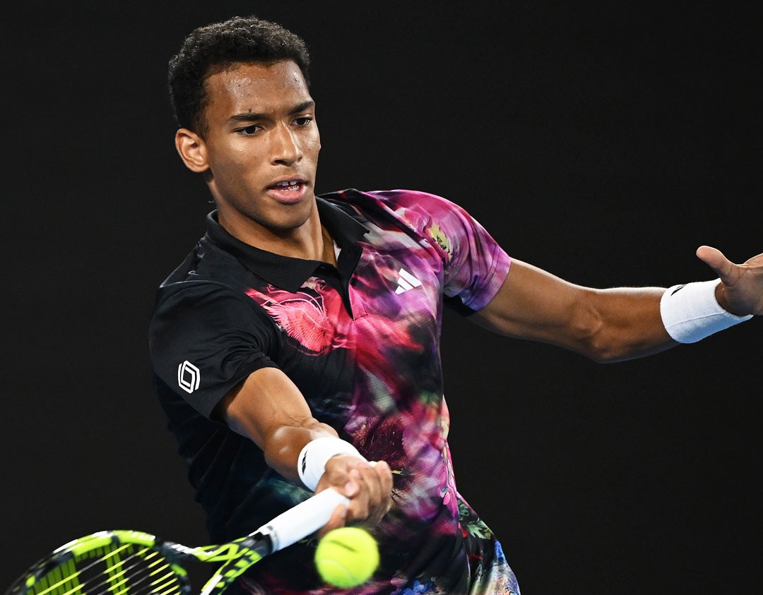 Felix Auger-Aliassime - Australian Open 2023 (Twitter @AustralianOpen)