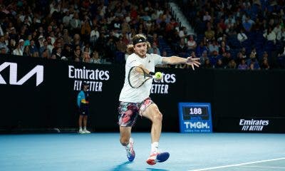 Stefanos Tsitsipas - Australian Open 2023 (Twitter @AustralianOpen)